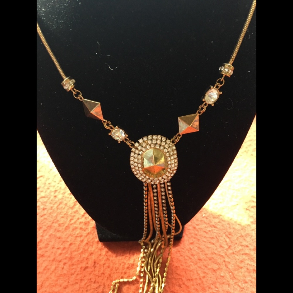 Erickson Beamon Goldtone Necklace